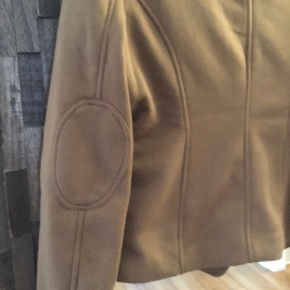 Brown knit casual blazer - Picture 5 of 6